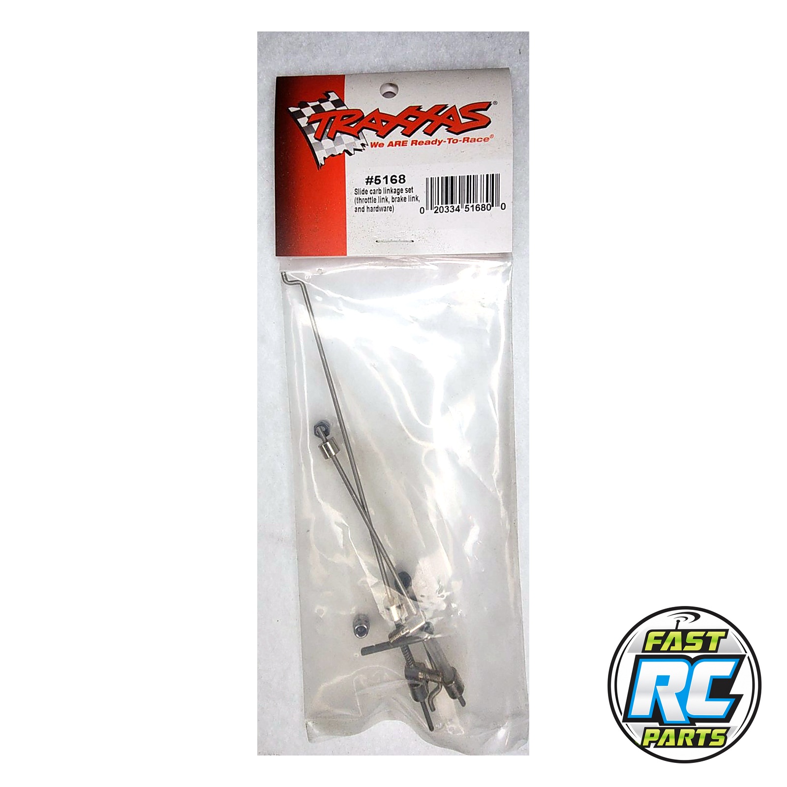 Slide carb linkage set (throttle link, brake link, and hardware)