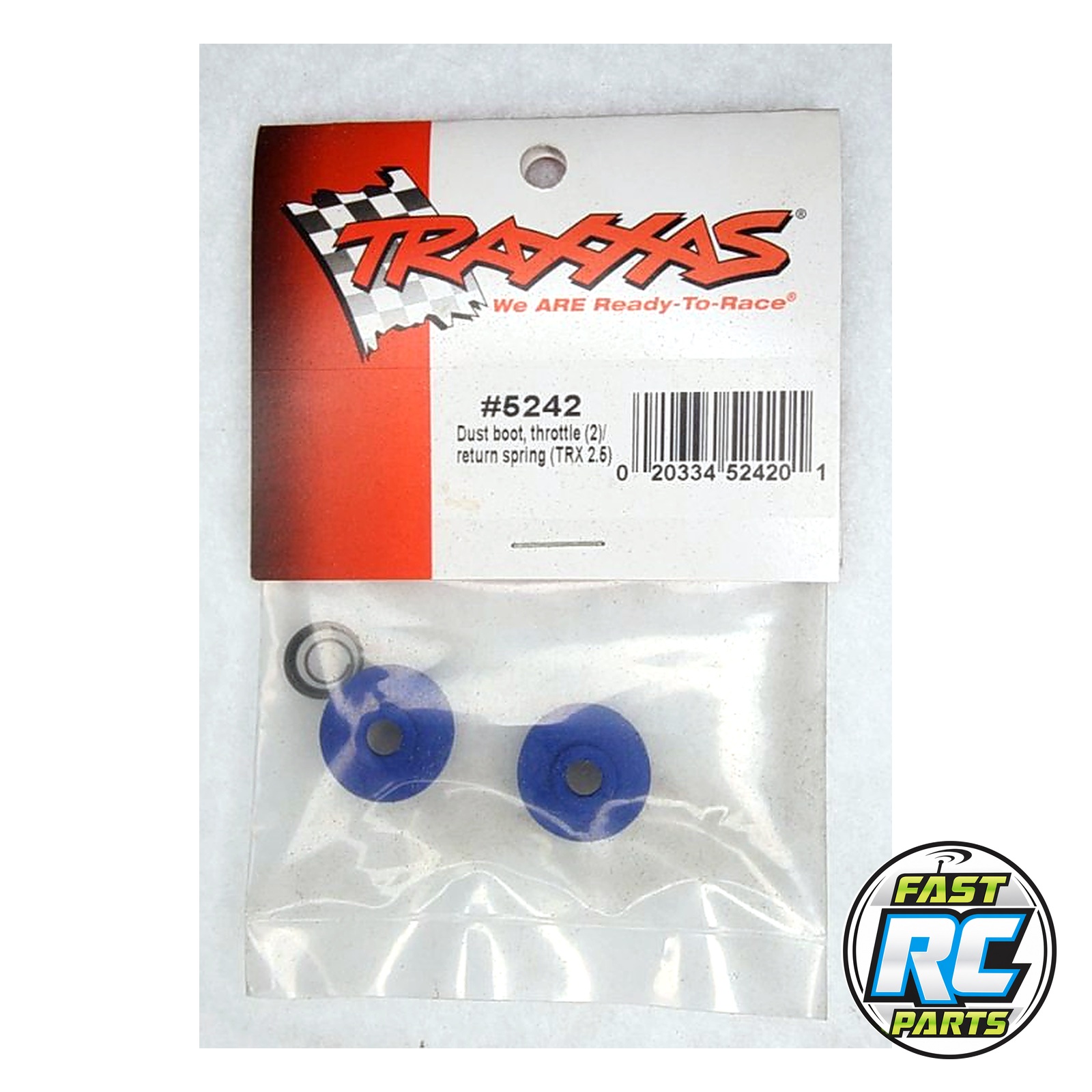 Dust Boot Throttle (2)/ Return Spring (TRX 2.5 2.5R 3.3)