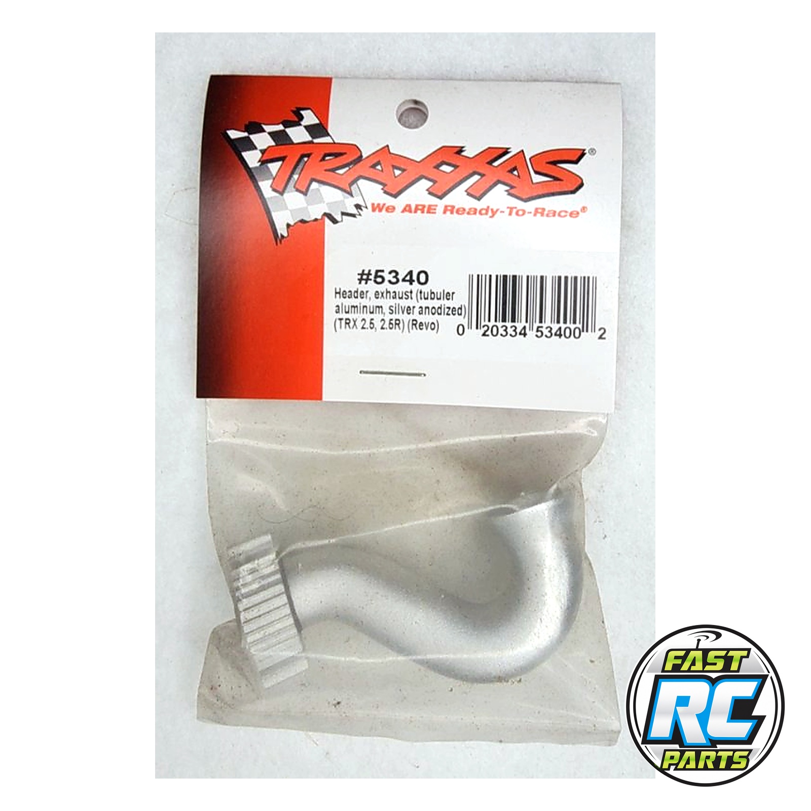 Aluminum Exhaust Header Silver Revo