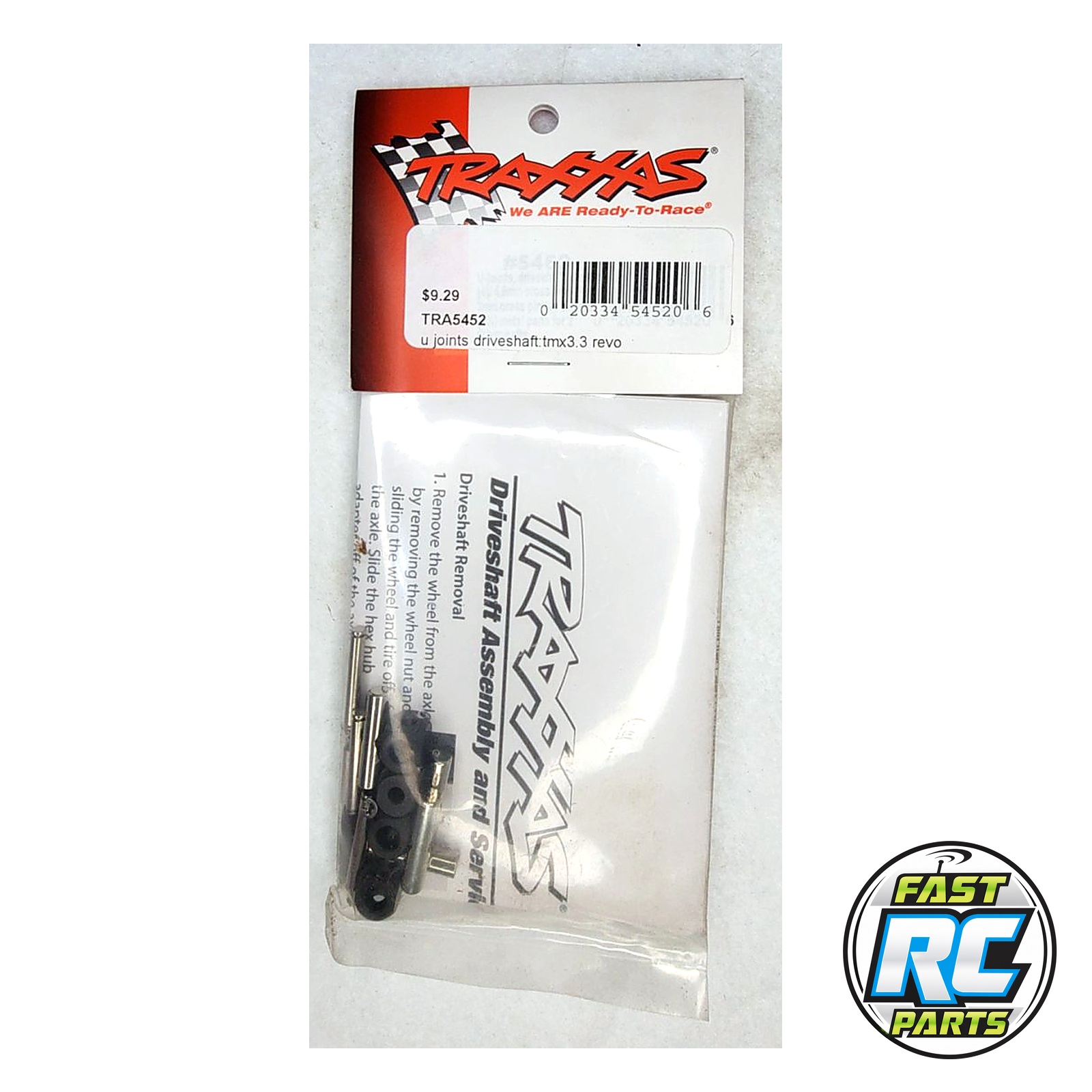 Traxxas U Joints for Driveshaft, TMX 3.3, Revo, EMX, SLY