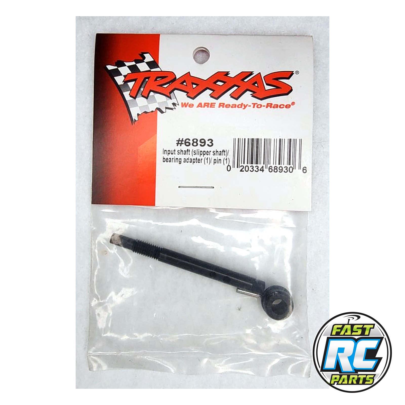 Traxxas Input Shaft (Slipper Shaft), Bearing Adapter (1), Pin (1)