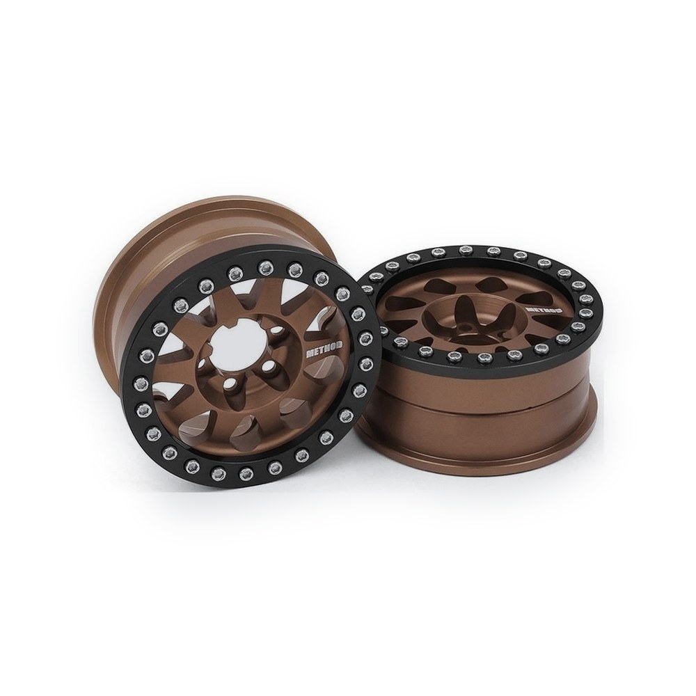 Vanquish Products Method 1.9 Race Wheel 101 V2 Beadlock, Bronze