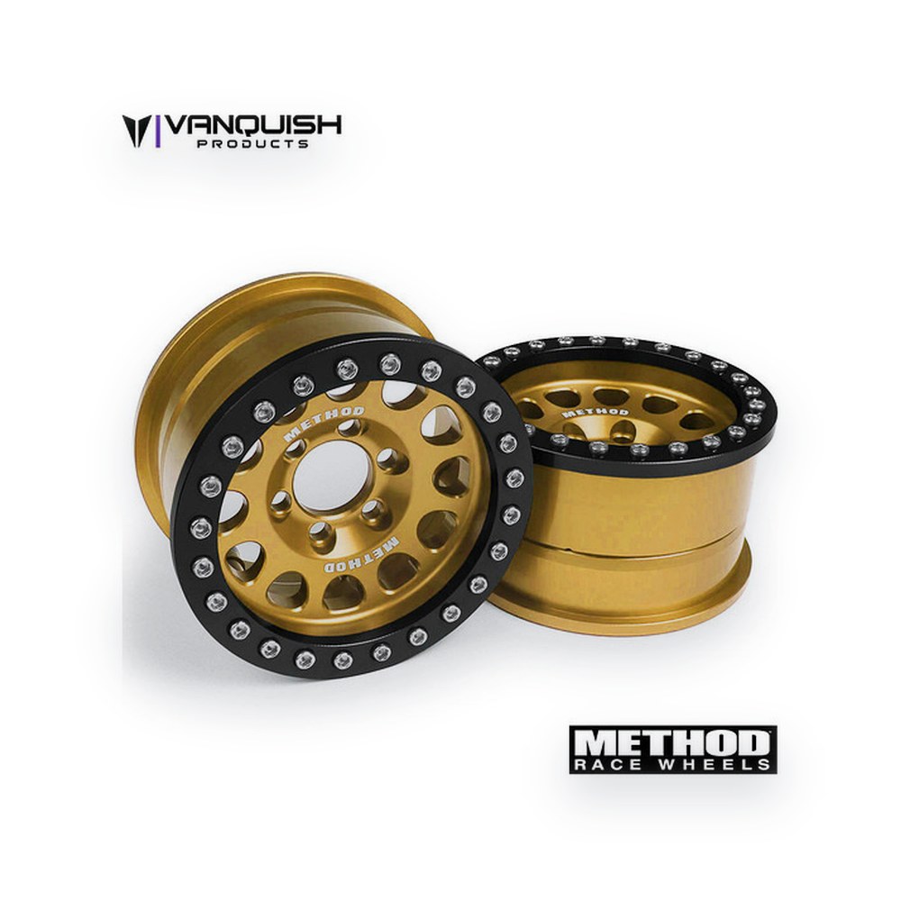 Vanquish Products Method 1.9 Race Wheel 105, Gold Anodized