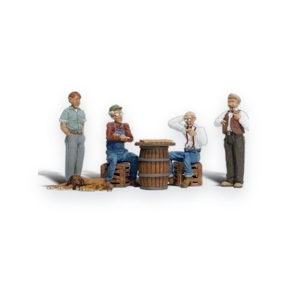 Woodland Scenics 1/87 HO Checker Players
