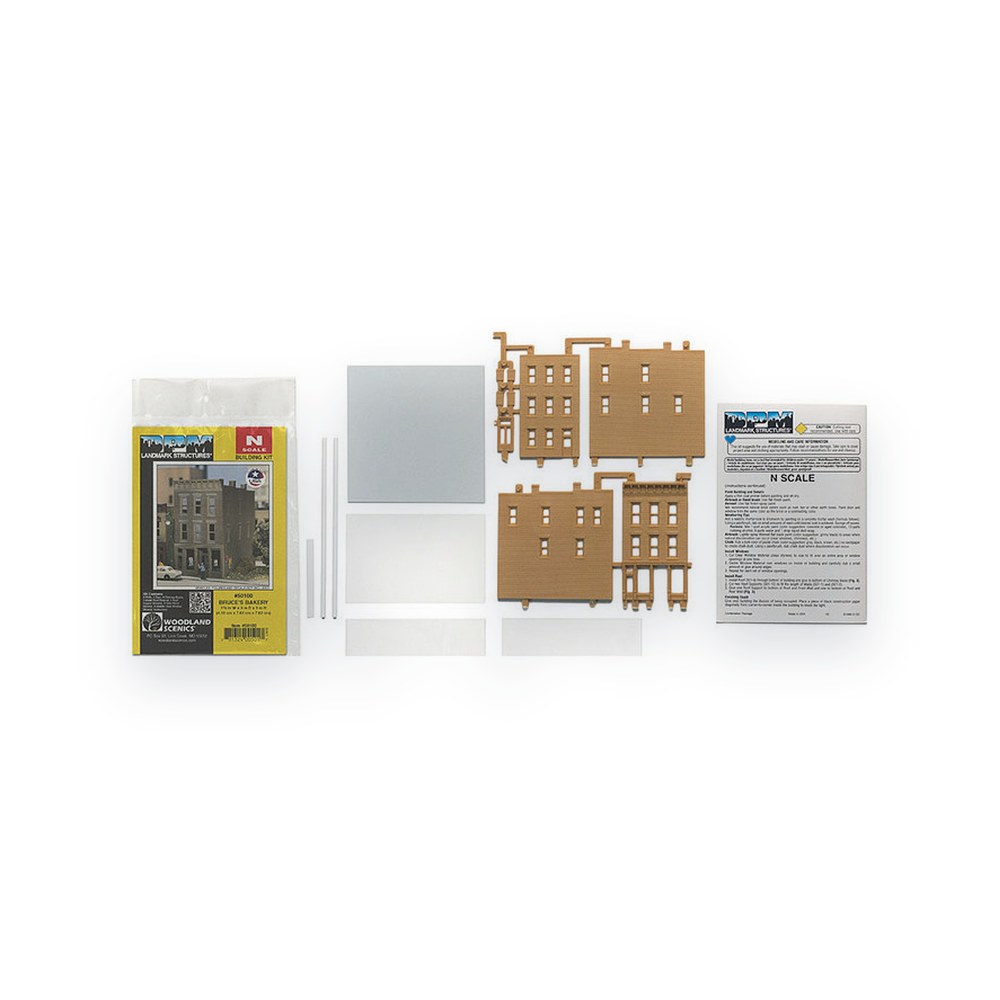 Woodland Scenics N Scale Kit Dpm Bruce's Bakery