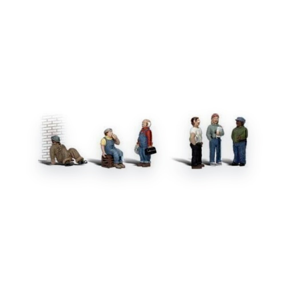 Woodland Scenics HO Scale Sitting & Waiting