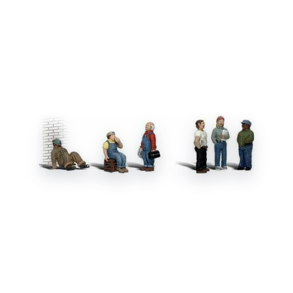 Woodland Scenics HO Scale Factory Workers