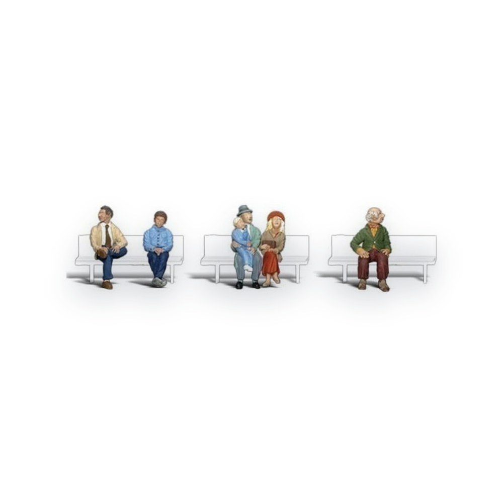 Woodland Scenics HO Scale Passengers