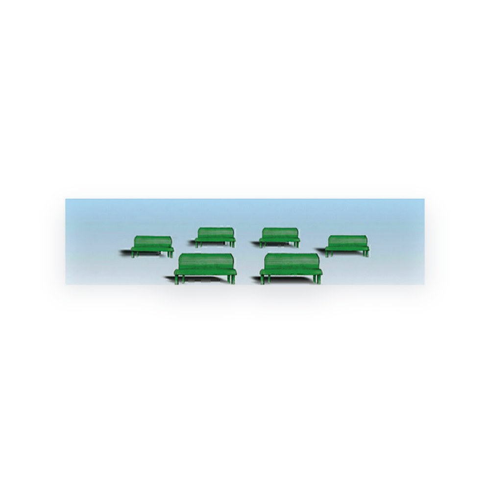 Woodland Scenics HO Scale Park Benches