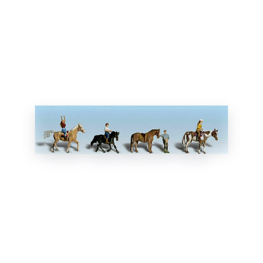Woodland Scenics HO Scale Horseback Riders