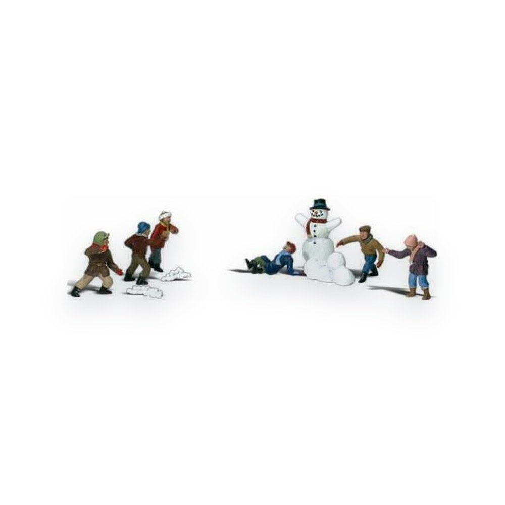Woodland Scenics HO Scale Snowball Fight