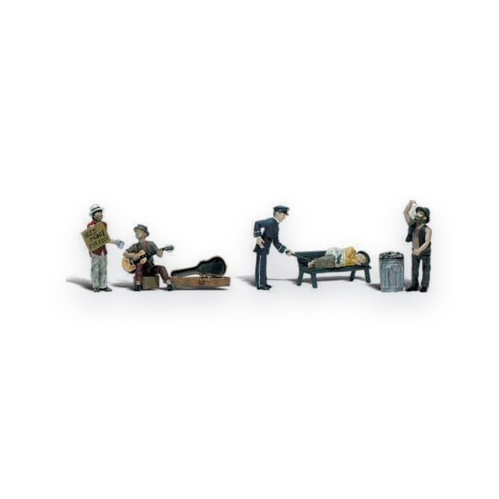 Woodland Scenics HO Scale Park Bums