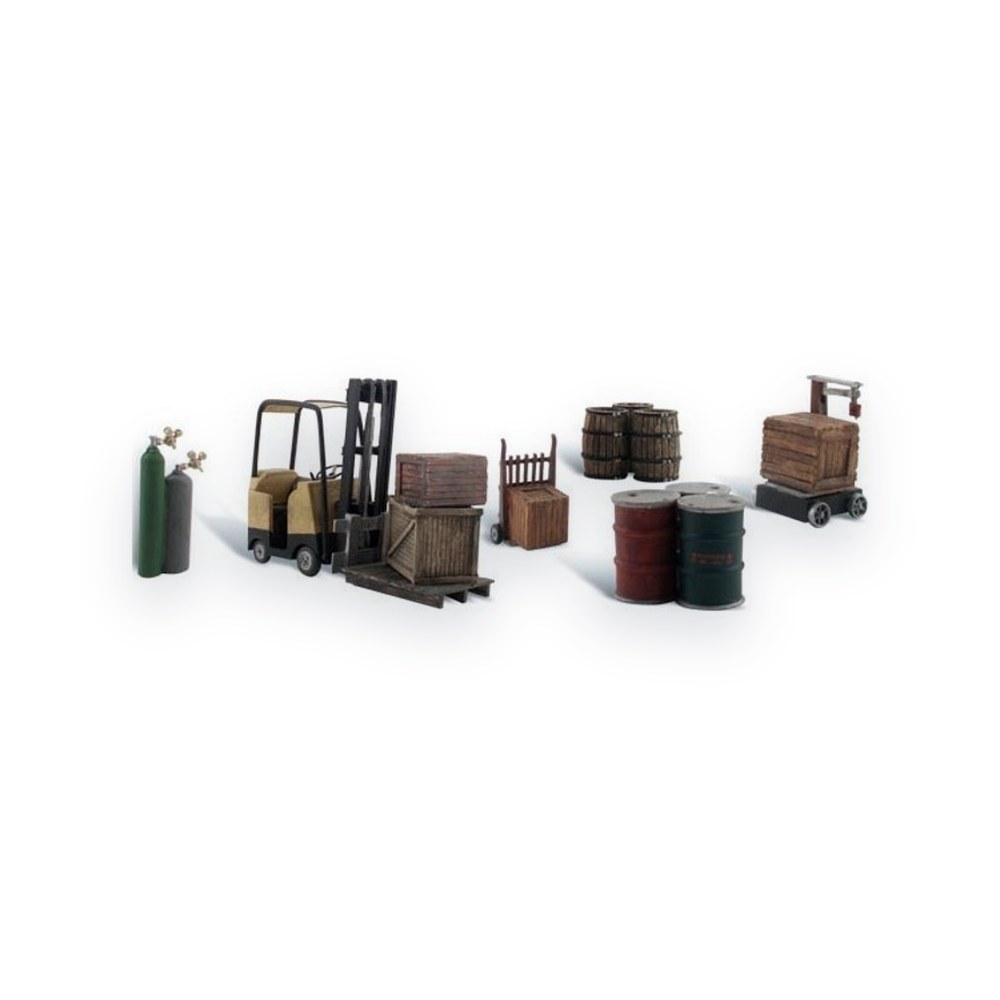 Woodland Scenics HO Scale Loading Dock Details