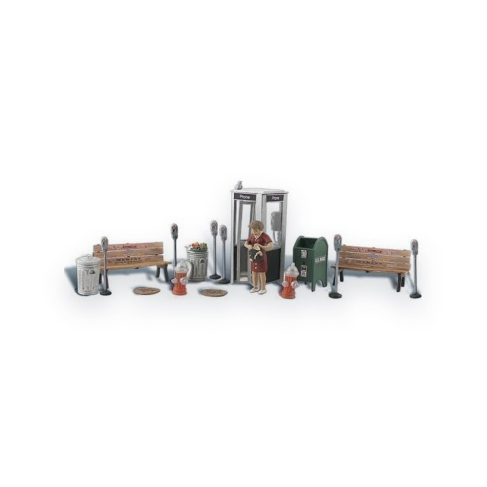 Woodland Scenics HO Scale Street Accessories