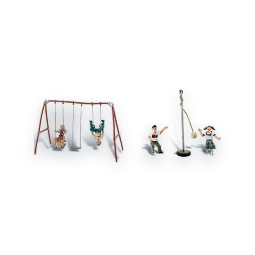 Woodland Scenics HO Scale Playground Fun