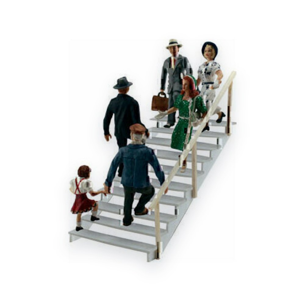 Woodland Scenics HO Scale Taking the Stairs