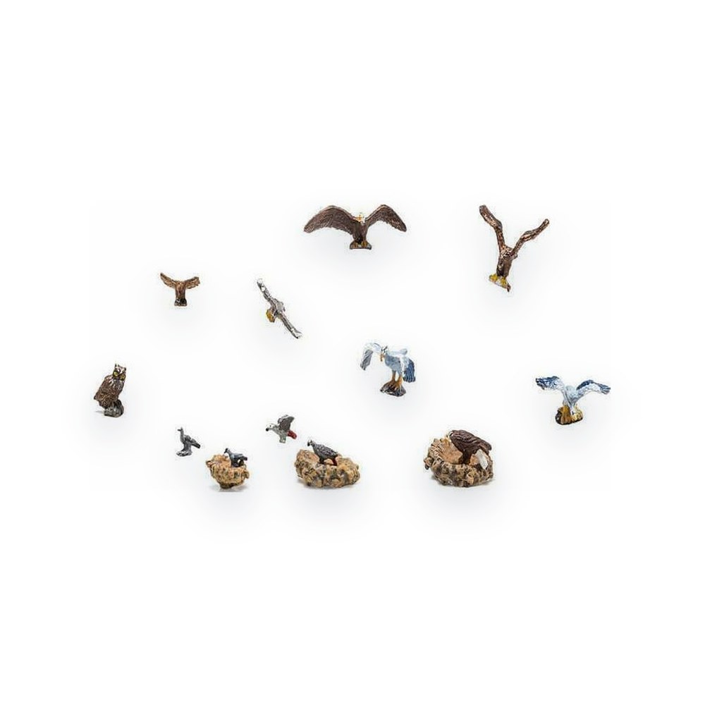 Woodland Scenics HO Scale Birds and Nests