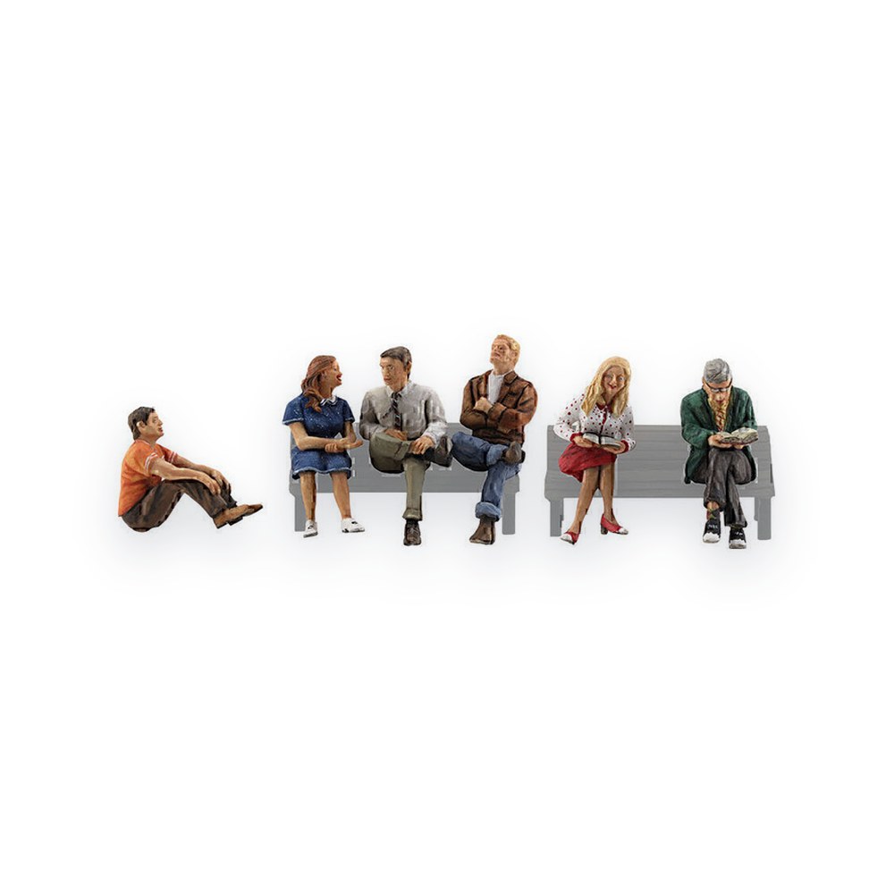 Woodland Scenics N Scale People Sitting