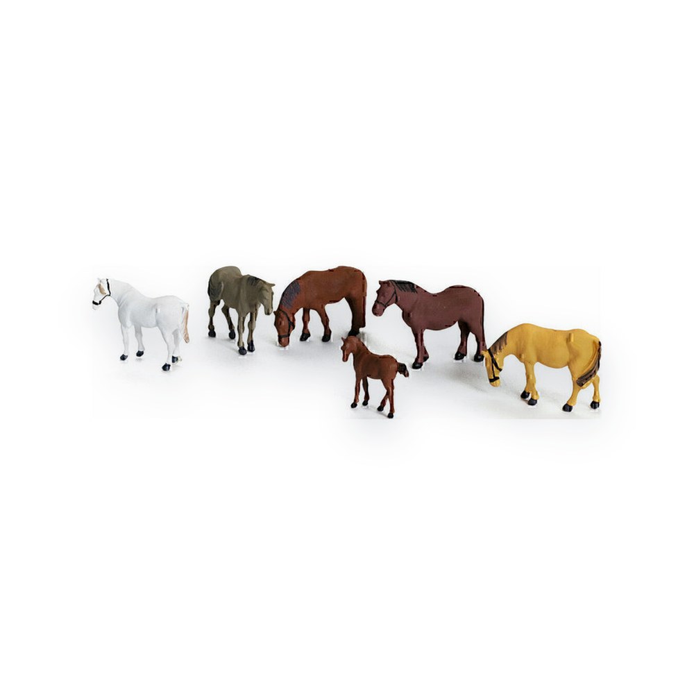 Woodland Scenics N Scale Farm Horses