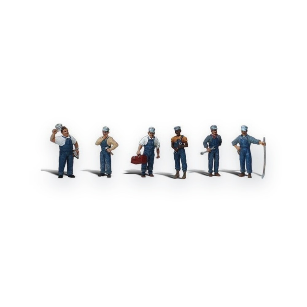 Woodland Scenics N Scale Figures, Train Mechanics