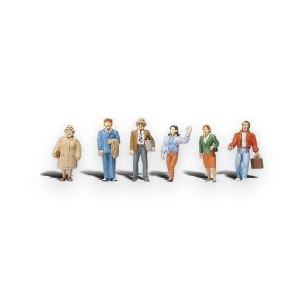 Woodland Scenics N Scale Figures, General Public