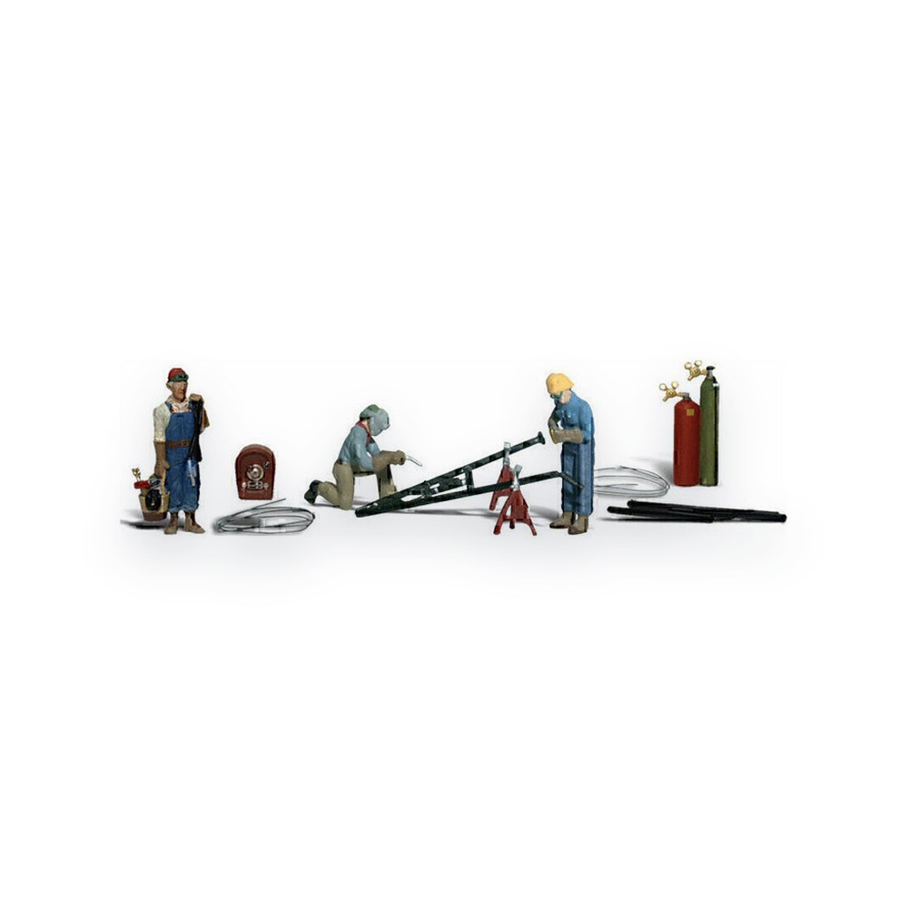 Woodland Scenics N Scale Figures, Welders & Accessories