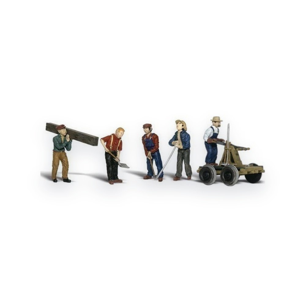 Woodland Scenics N Scale Figures, Rail Workers