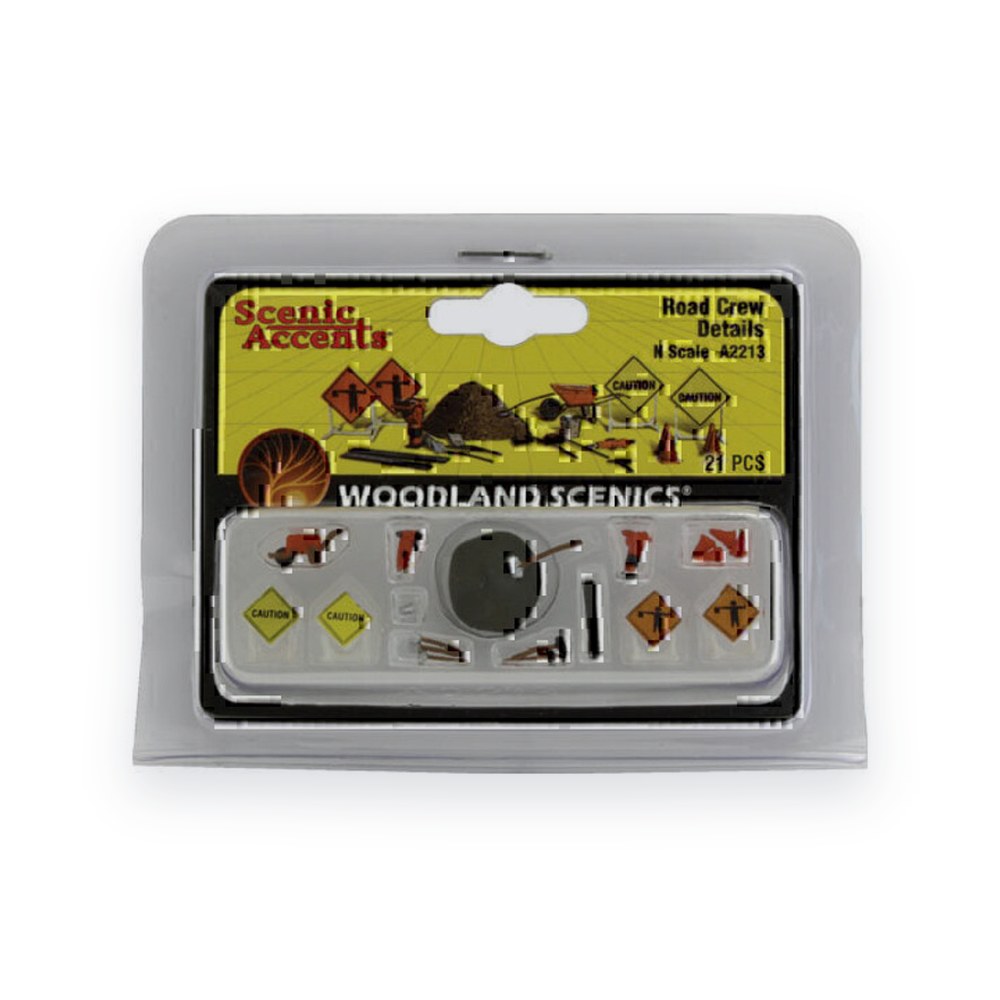 Woodland Scenics N Scale Figures, Road Crew Details