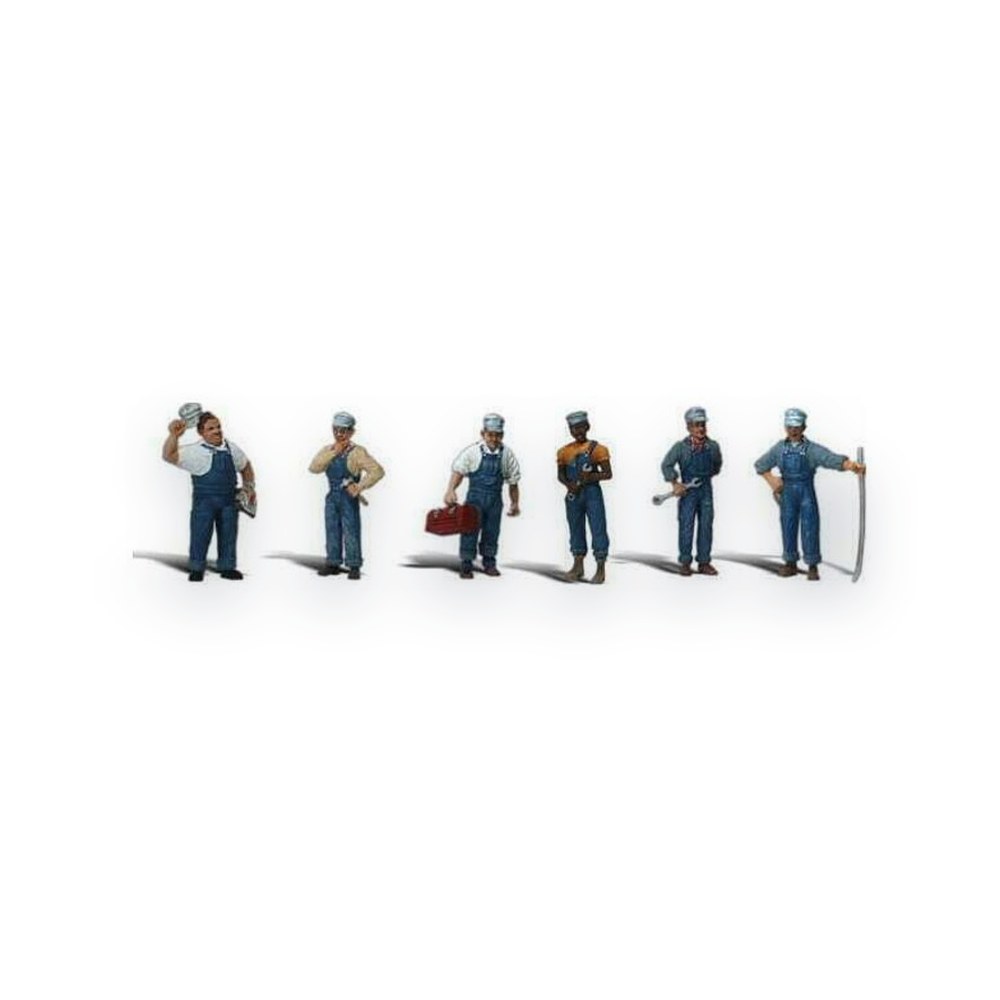 Woodland Scenics O Scale Figures, Train Mechanics
