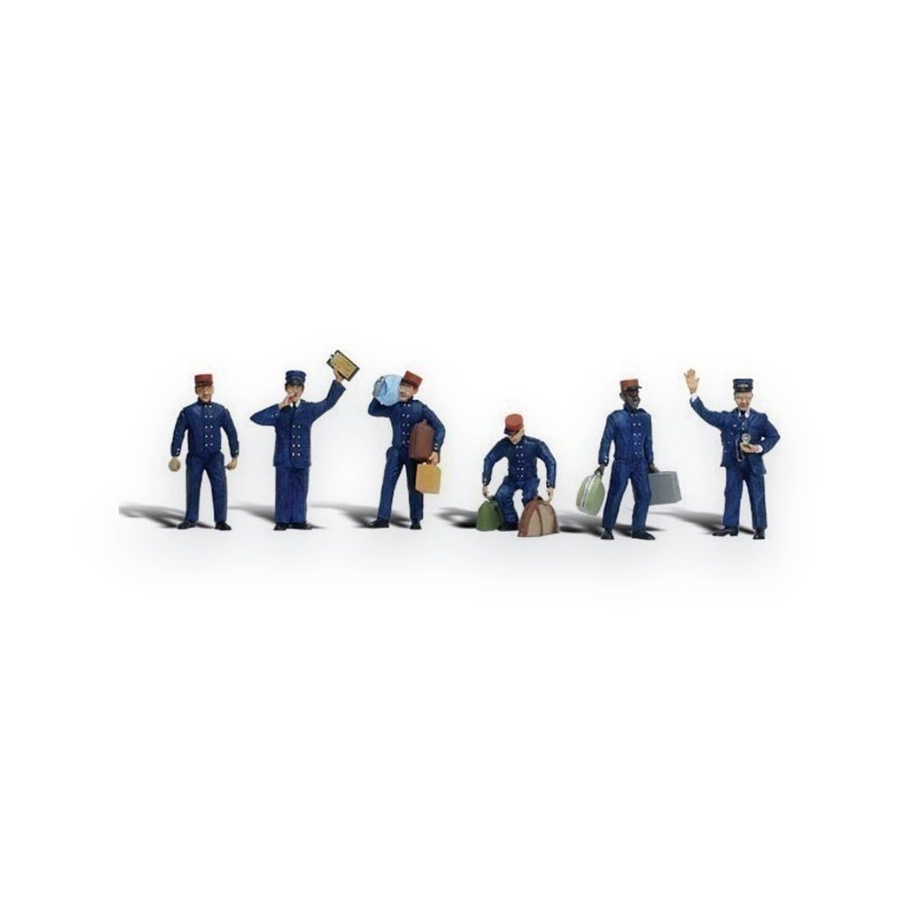 Woodland Scenics O Scale Figures, Train Personnel