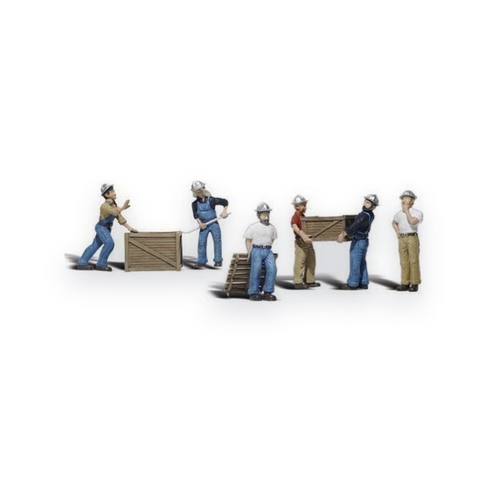 Woodland Scenics O Scale Figures, Dock Workers