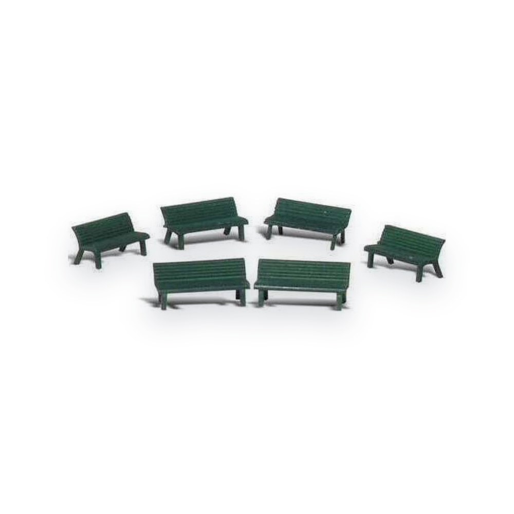 Woodland Scenics O Scale Figures, Park Benches