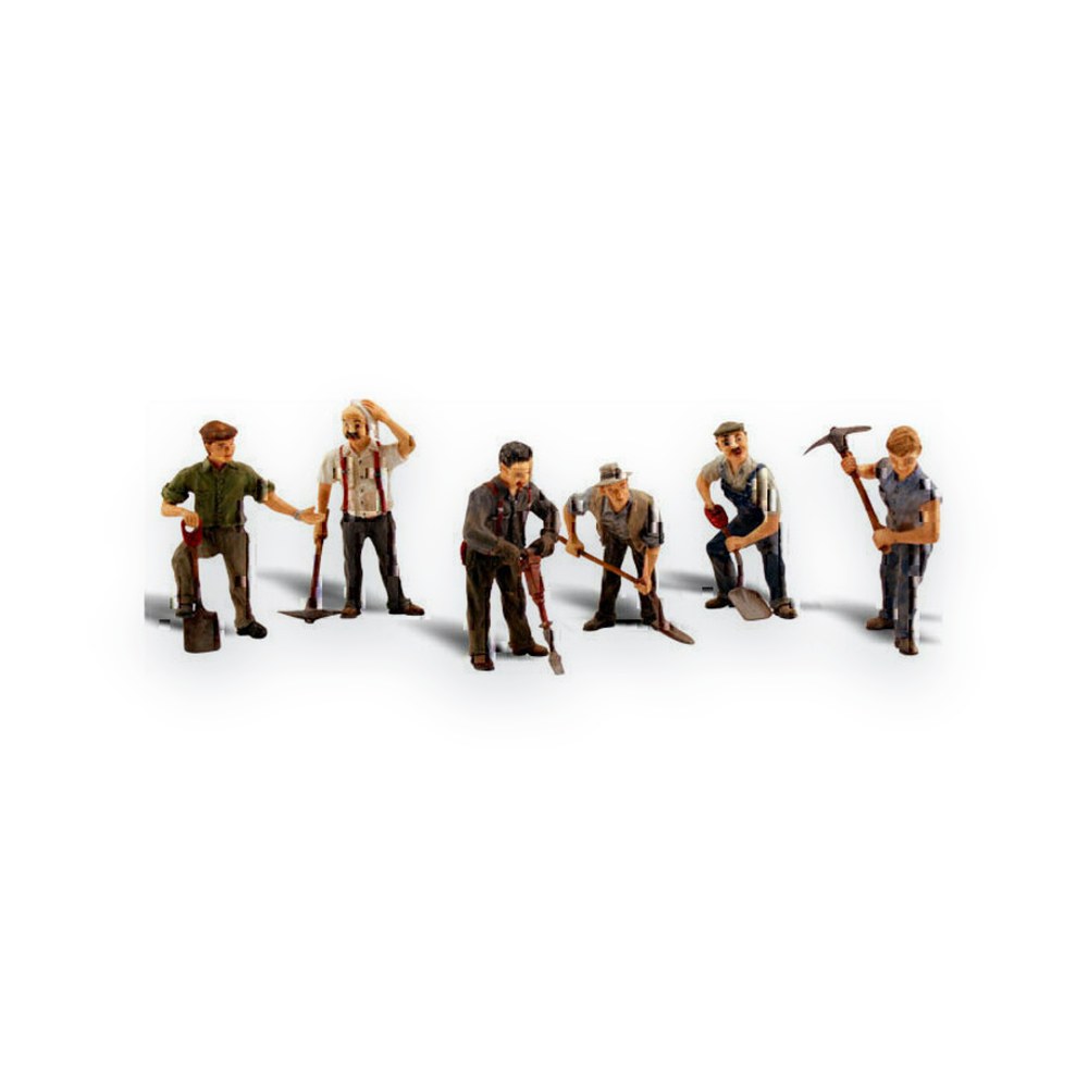 Woodland Scenics O Scale Figures, Road Crew