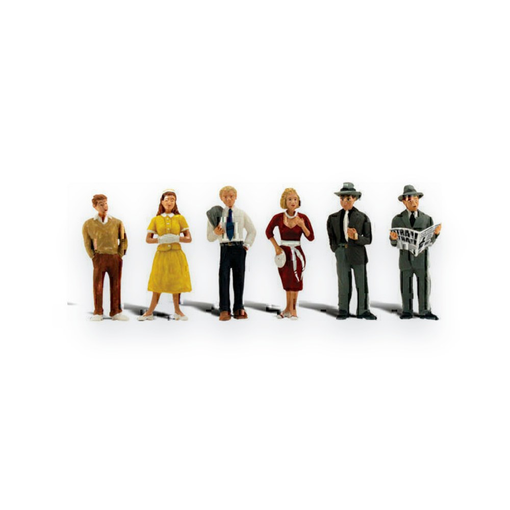 Woodland Scenics O Scale Figures, Pedestrians