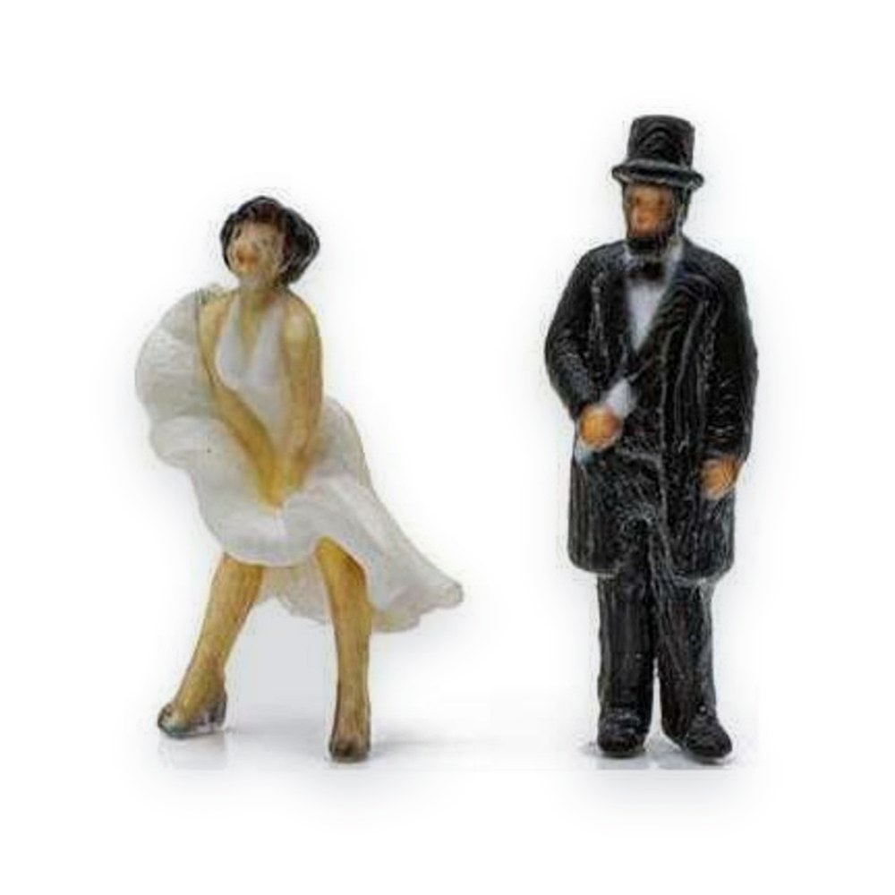 Woodland Scenics O Scale Figures, Historical Figures ? 2 Pk