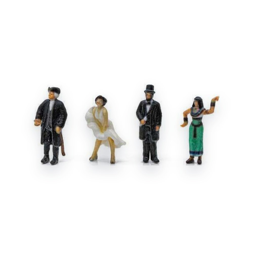 Woodland Scenics N Scale Figures, Historical Figures ? 4 Pk
