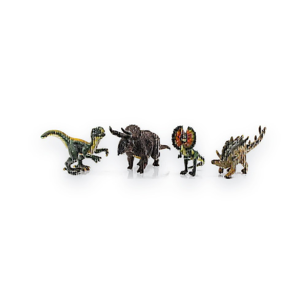 Woodland Scenics N Scale Figures, Dinosaurs ? 4 Pk