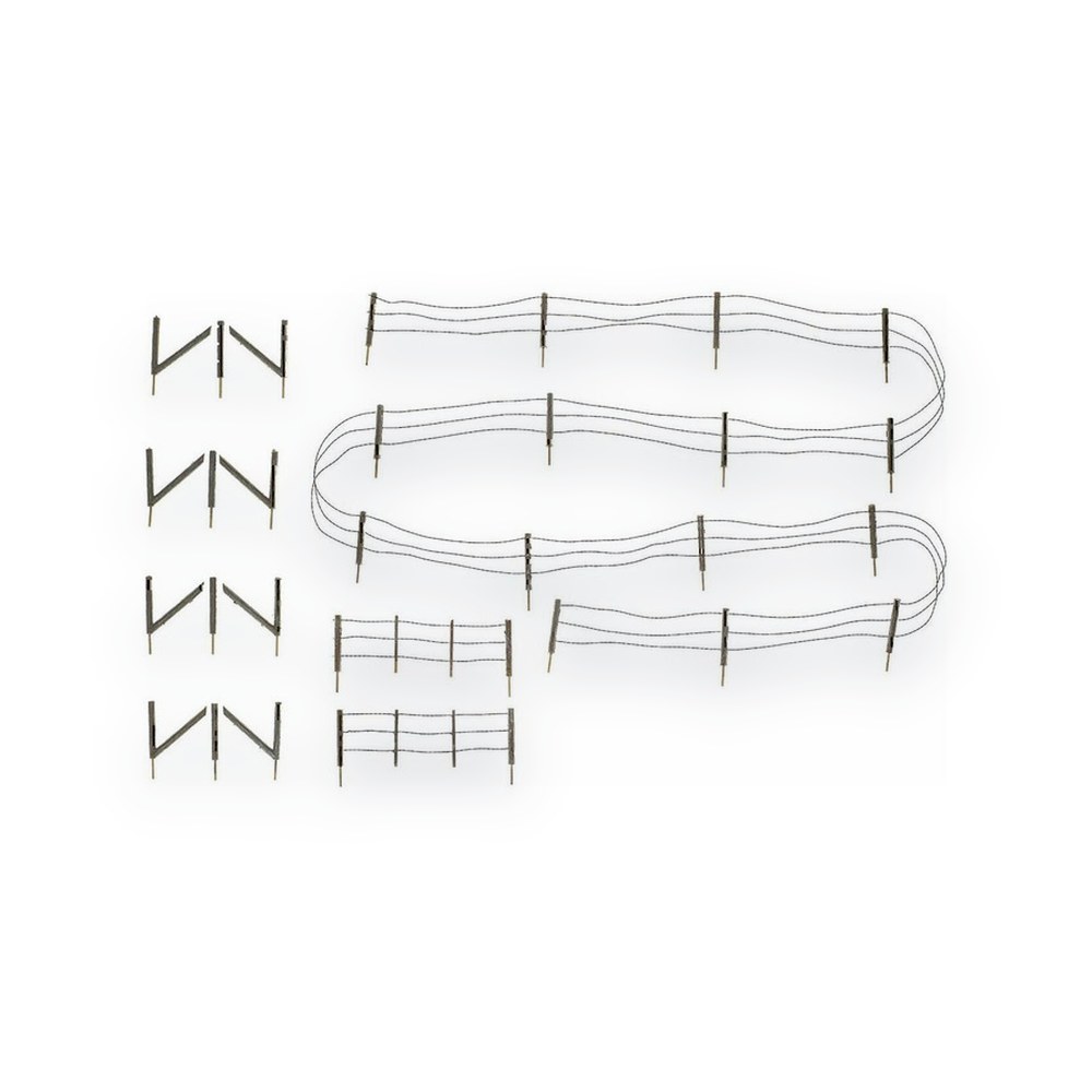 Woodland Scenics HO Scale Barbed Wire Fence