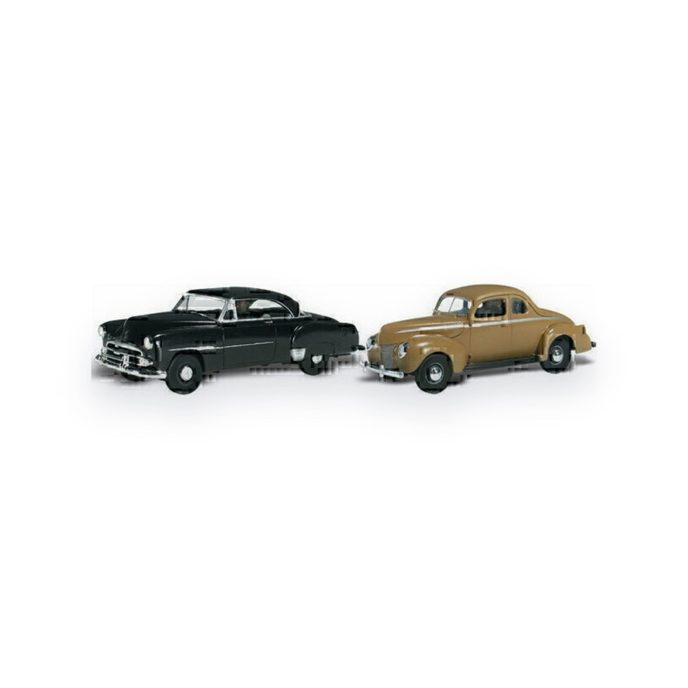 Woodland Scenics HO Scale Cruisin' Coupes