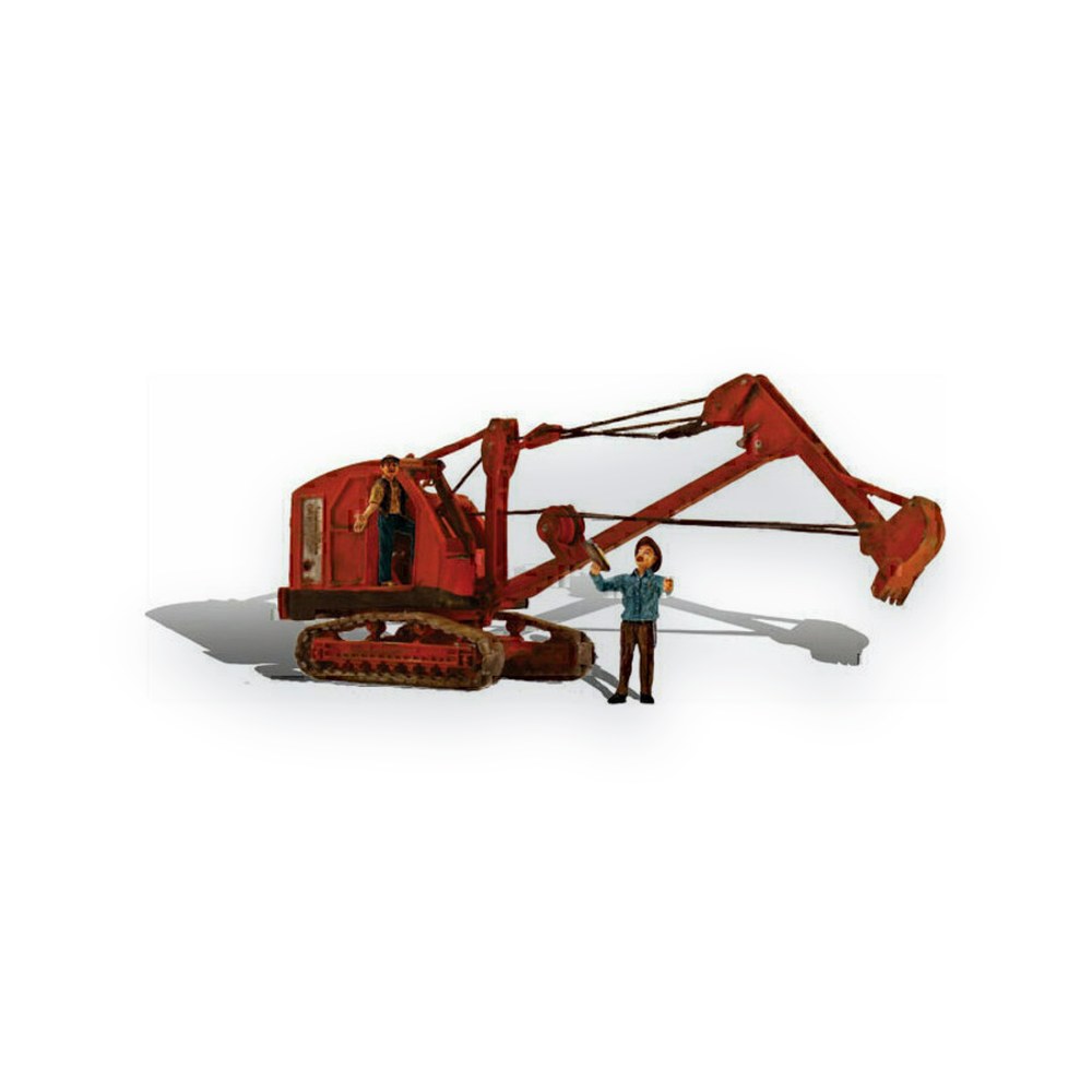 Woodland Scenics HO Scale Backhoe