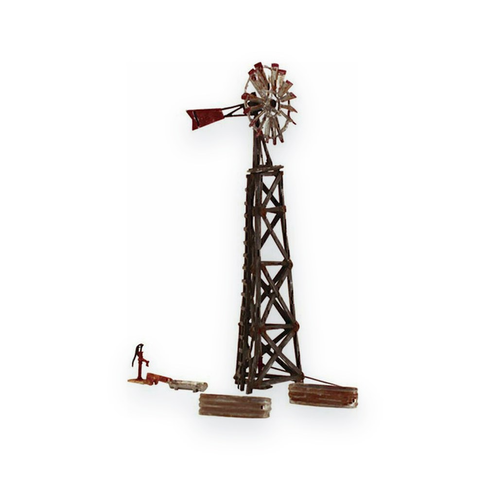 Woodland Scenics N Scale Built-Up Old Windmill