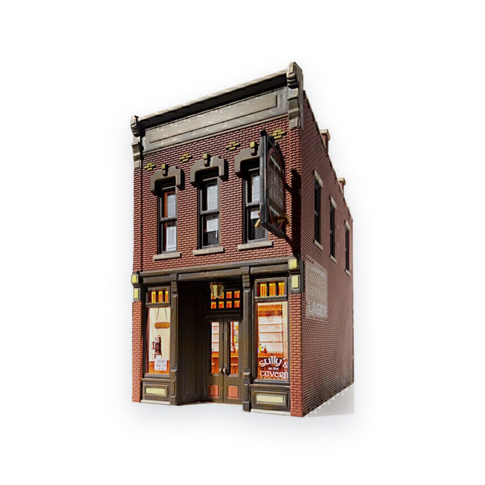 Woodland Scenics N Scale Built-Up Sully's Tavern