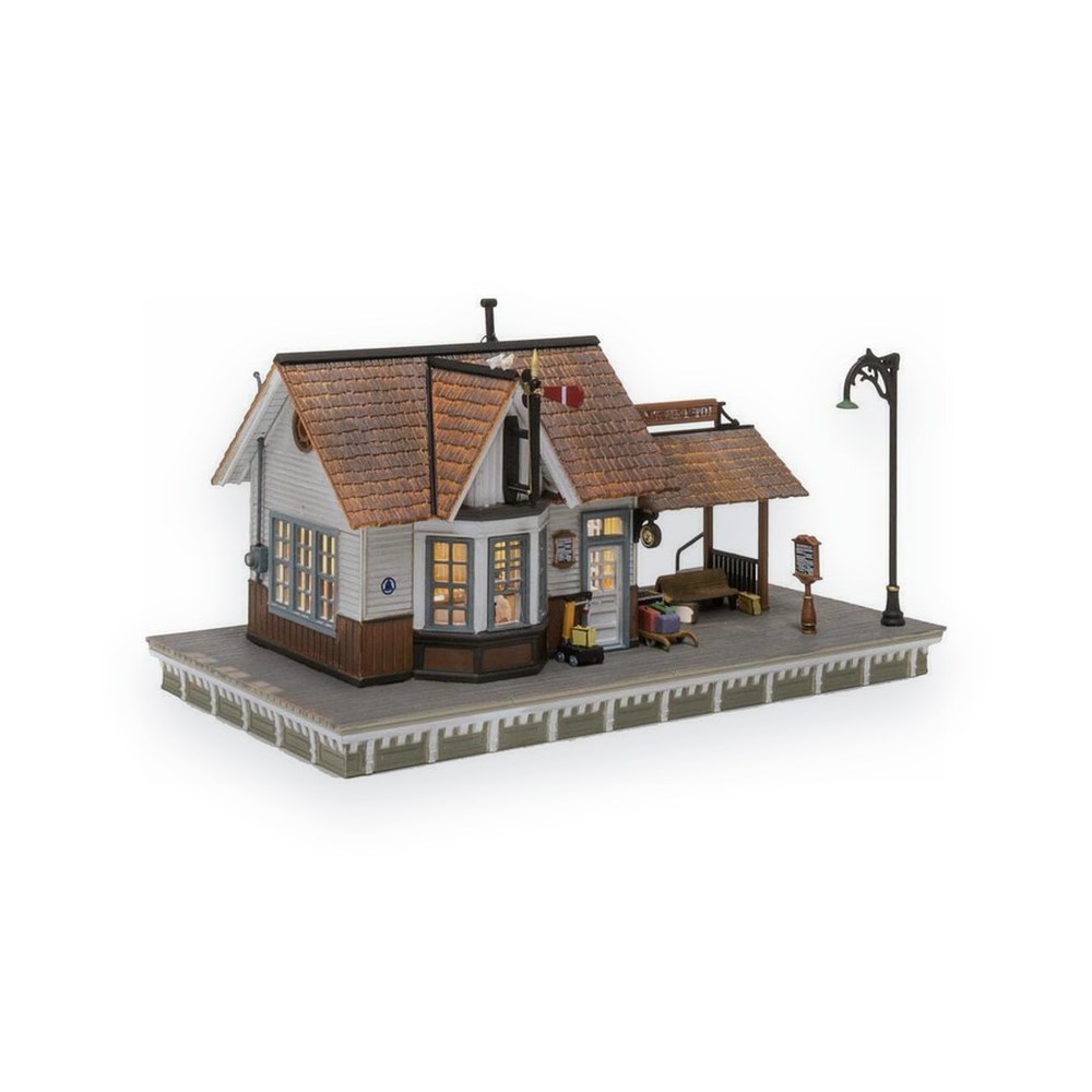 Woodland Scenics N Scale The Depot, Built-Up