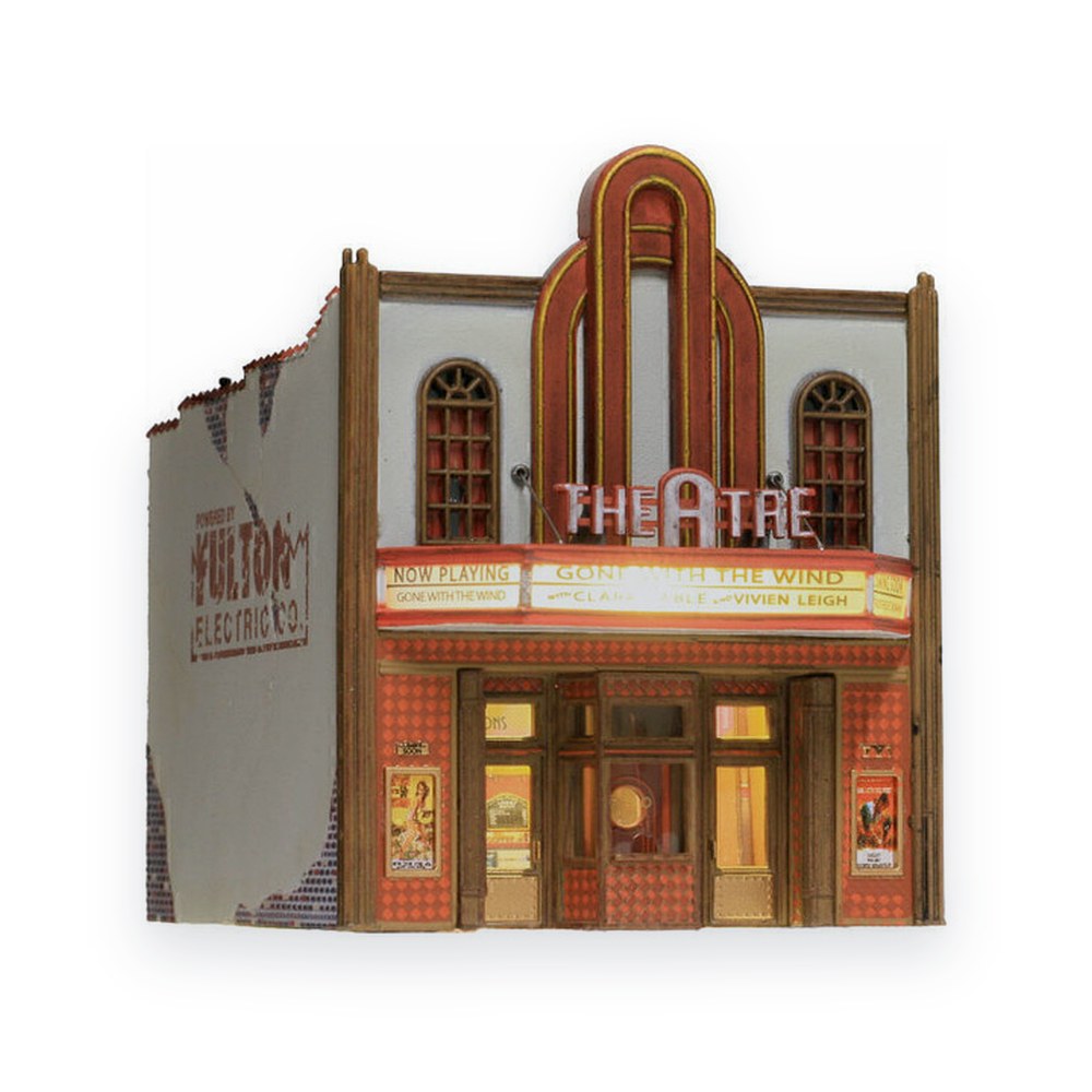 Woodland Scenics N Scale Theater, Built-Up