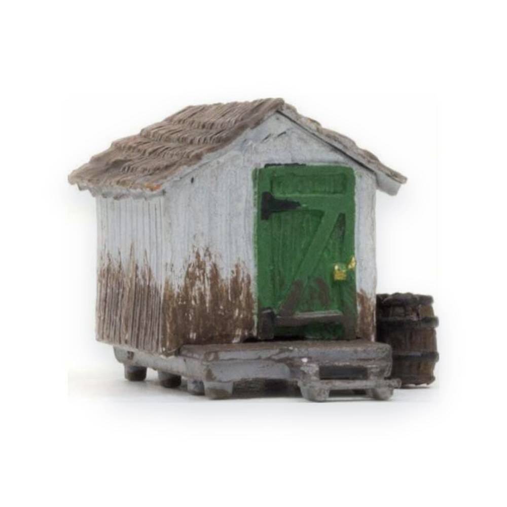 Woodland Scenics N Scale Wood Shack, Built-Up