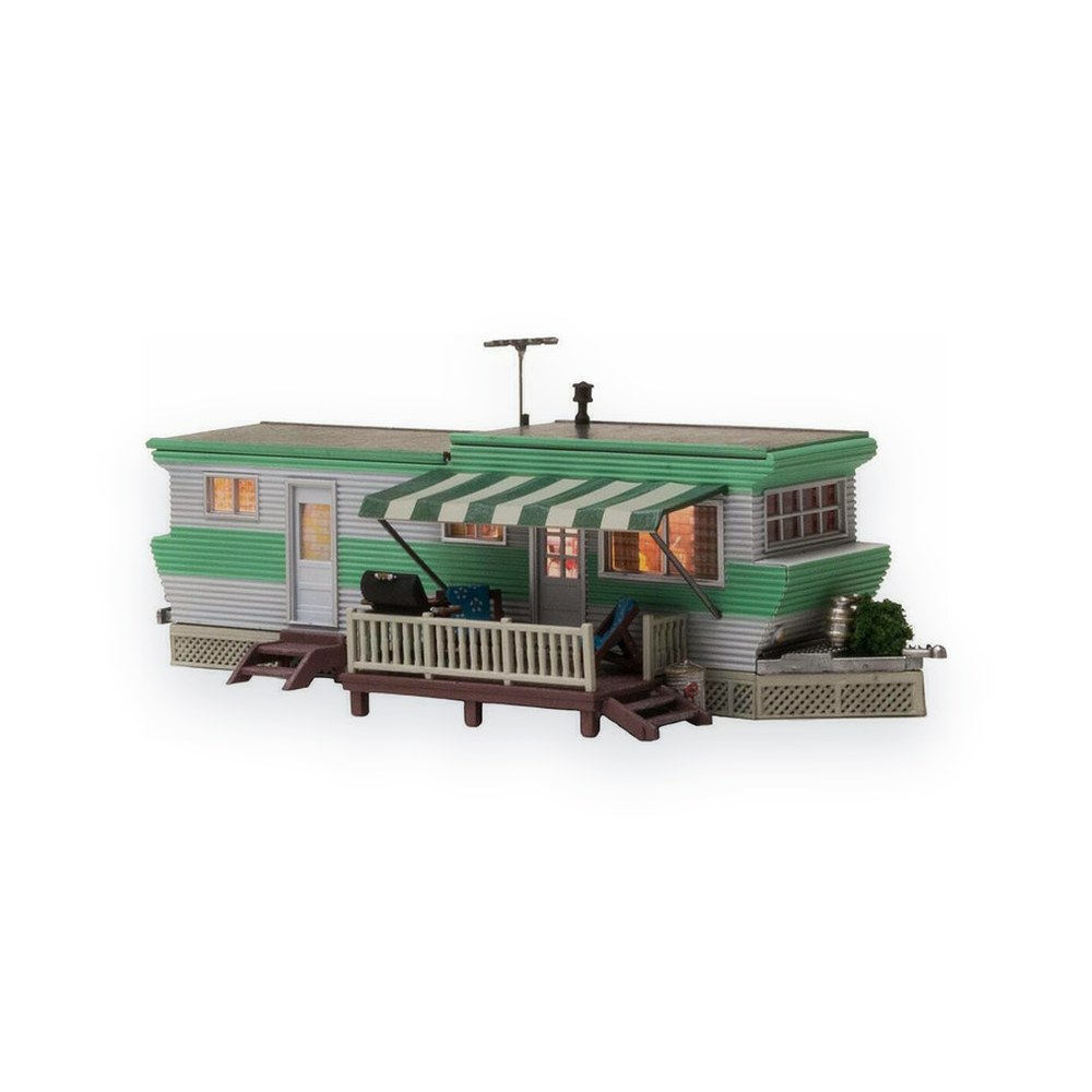 Woodland Scenics N Scale Grillin' & Chillin' Trailer, Built-Up
