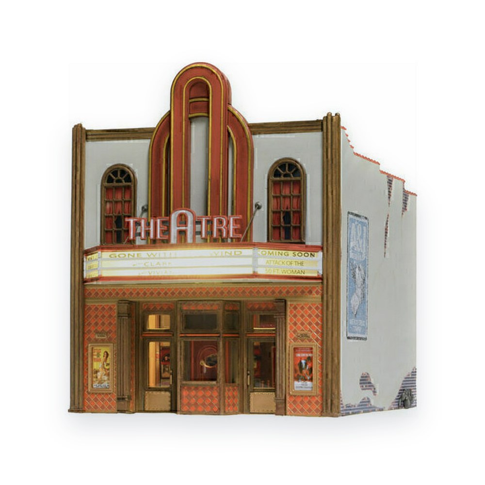 Woodland Scenics HO Scale Theater, Built-Up