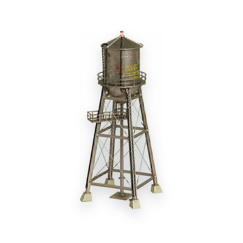 Woodland Scenics HO Scale Rustic Water Tower, Built-Up