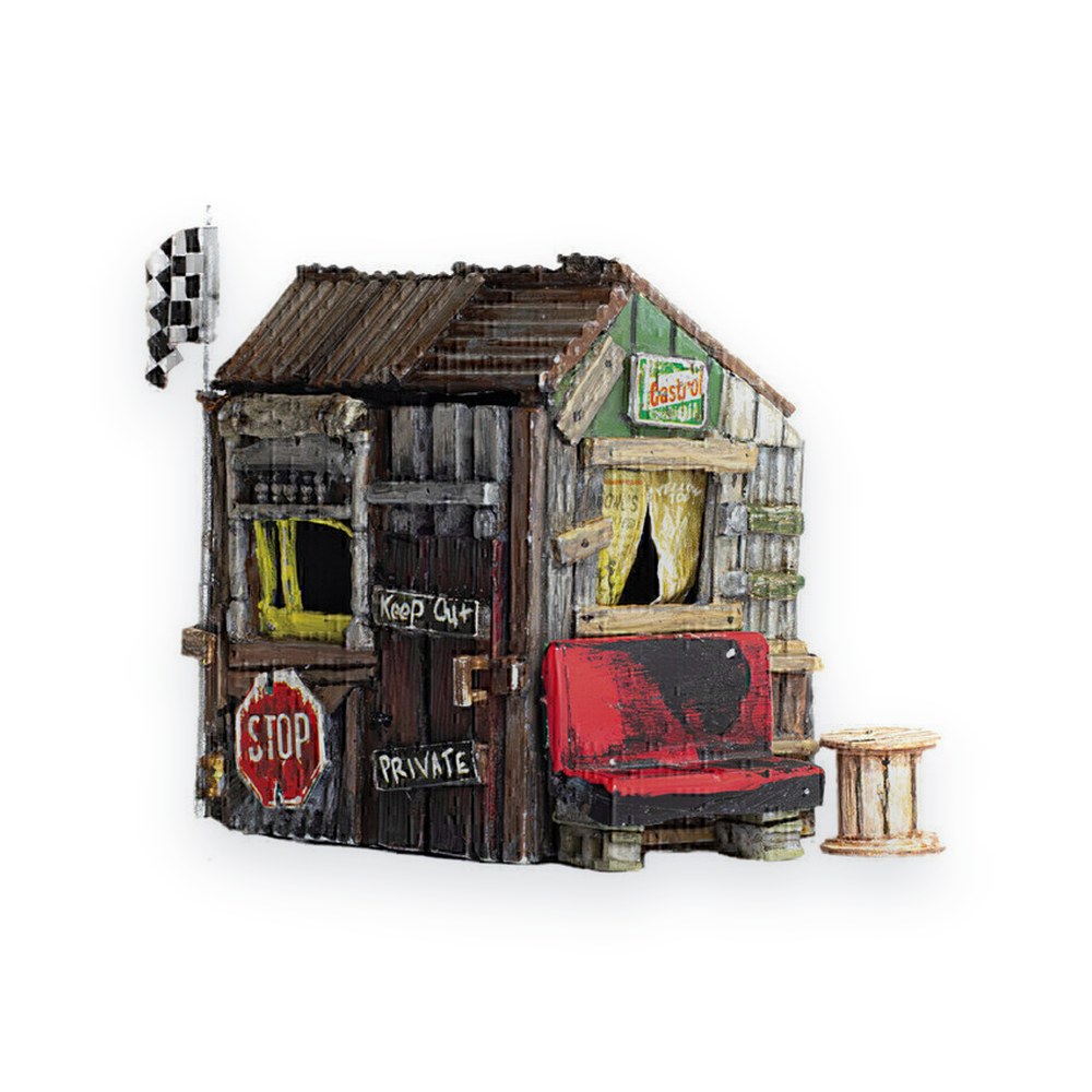 Woodland Scenics HO Scale Kids Clubhouse