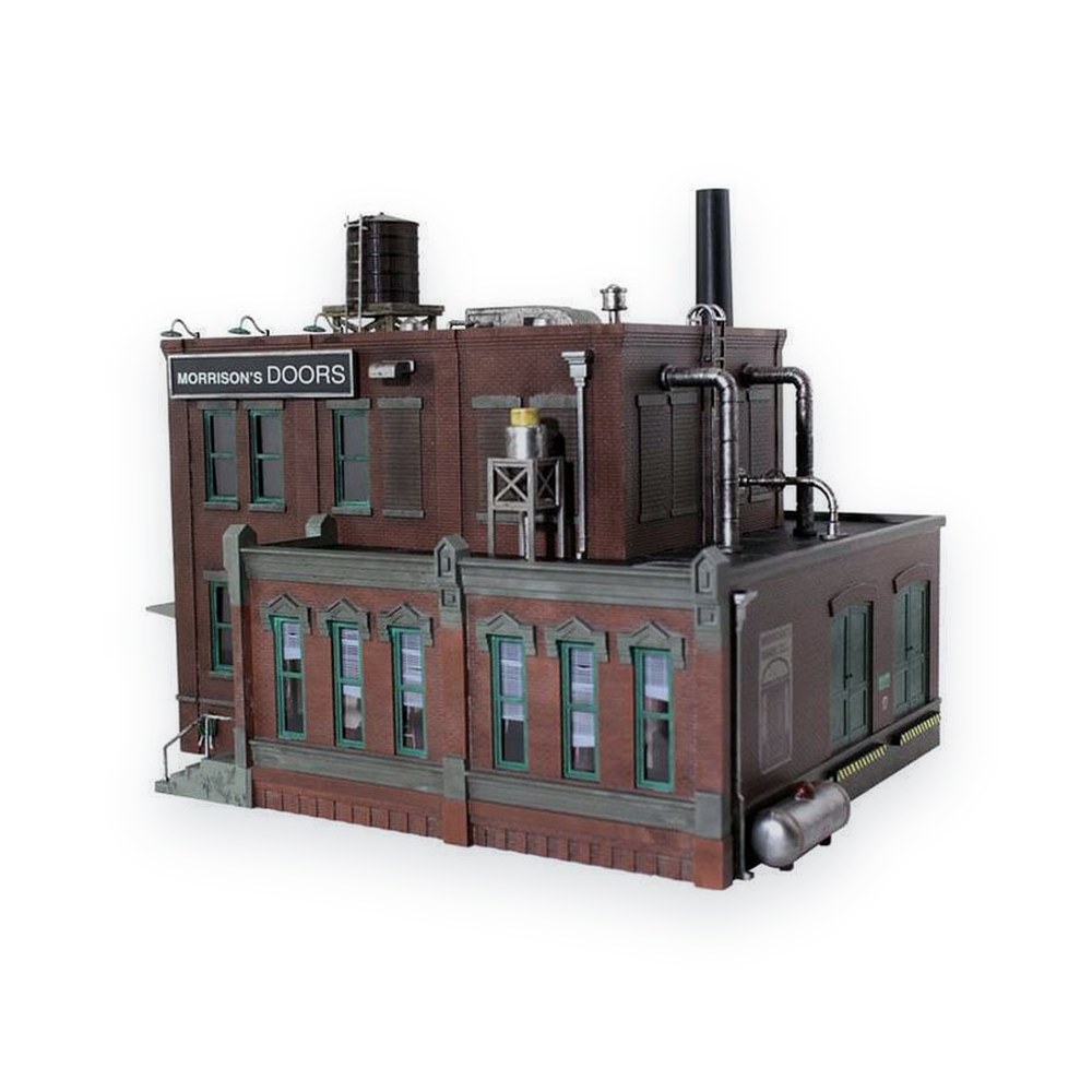 Woodland Scenics O Scale Morrison Door Factory, Built-Up